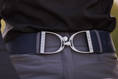 Load image into Gallery viewer, Ellany Elastic Belts Gunmetal  StIrrup 2"
