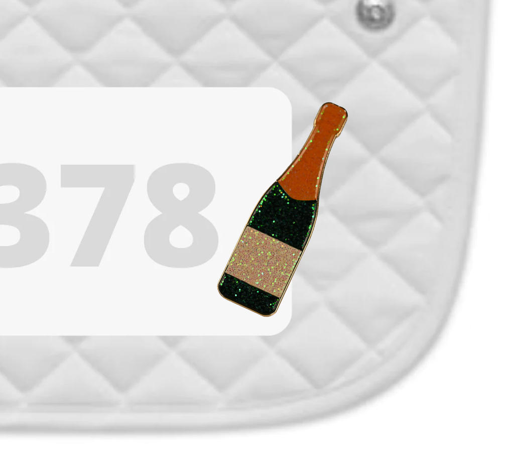 Champagne Celebration Number Pin Charms