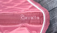 Load image into Gallery viewer, Cavallo Hanaya Saddle Pad Raspberry Logo
