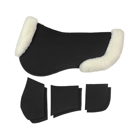 Equifit® UltraWool™ Thin ImpacTeq® Half Pad with Shims