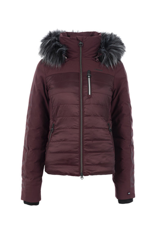 Cavallo Womens Ella Winter Jacket Red Wine 1