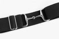 Load image into Gallery viewer, Snaffle Bit Buckle 2.0 BLACK Silver
