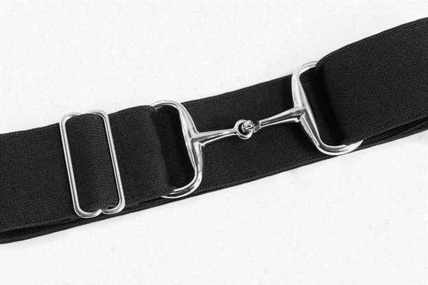 Snaffle Bit Buckle 2.0 BLACK Silver