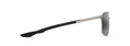Load image into Gallery viewer, Maui Jim PU‘U KUKUI Silver-Neutral Grey Lens Polarized Rectangular Sunglasses
