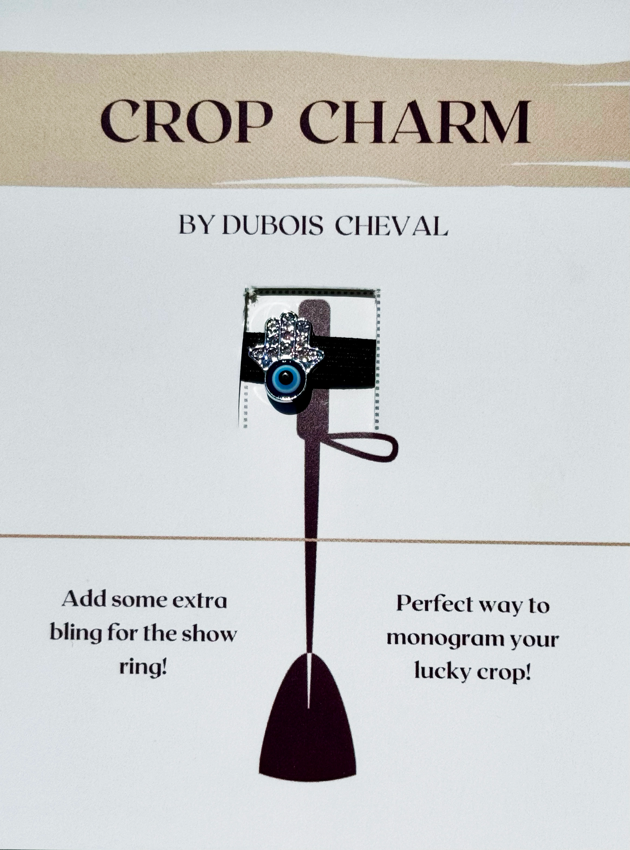 Good Luck Crop Charm