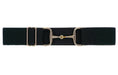 Load image into Gallery viewer, Snaffle Bit Buckle 1.5 BLACK Gold
