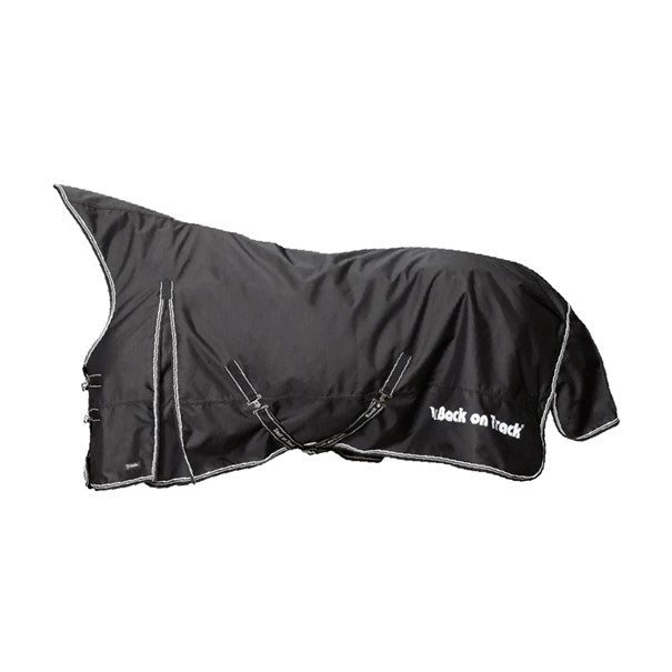 Back On Track Brianna Turnout Blanket Black Woven