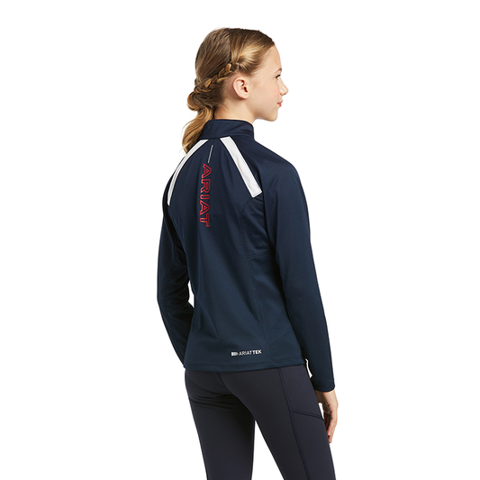 ARIAT Youth Sunstopper 2.0 Team 1/4 Zip Baselayer