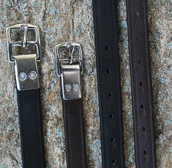 Black Oak Riveted Stirrup Leathers