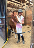Load image into Gallery viewer, Equestrian Club LIL’LENNA Youth Short Sleeve Show Shirt
