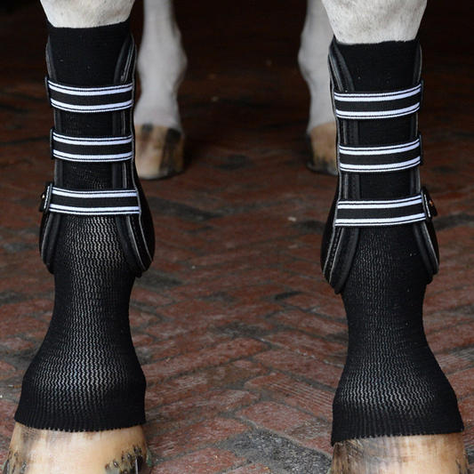 EquiFit  GelSox for Horses in Black 2pk