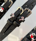 Load image into Gallery viewer, Mane Jane Spur Straps Candy Cane 17%22
