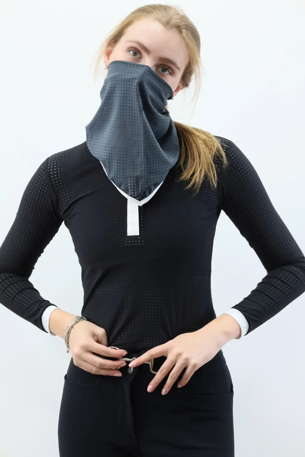 Kismet Face Cover Neck Wrap Perforated