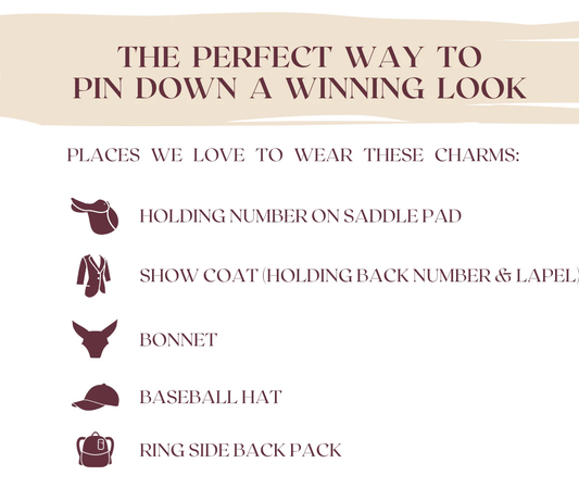 Pink Bow Number Charms