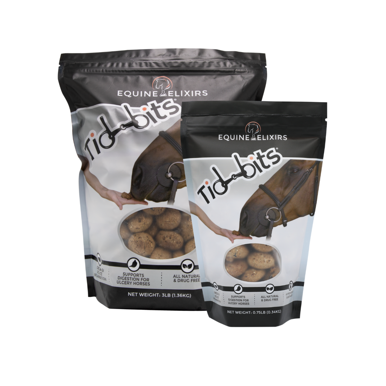 Equine Elixirs TIDBITS® Cookies Supporting Digestion