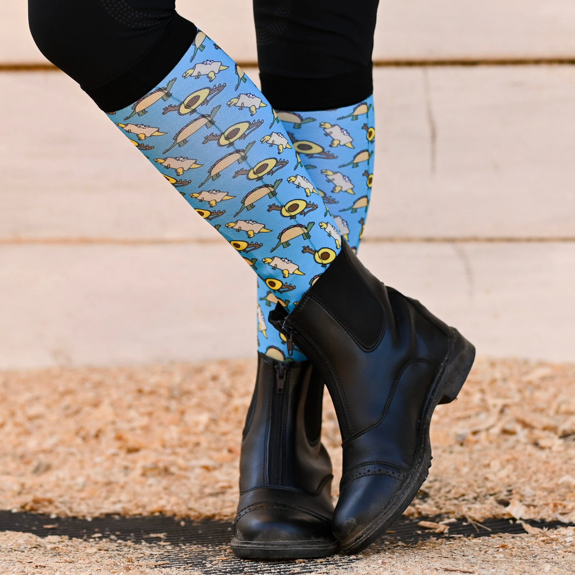 Dreamers & Schemers TACO SAUR Pair & A Spare Boot Socks