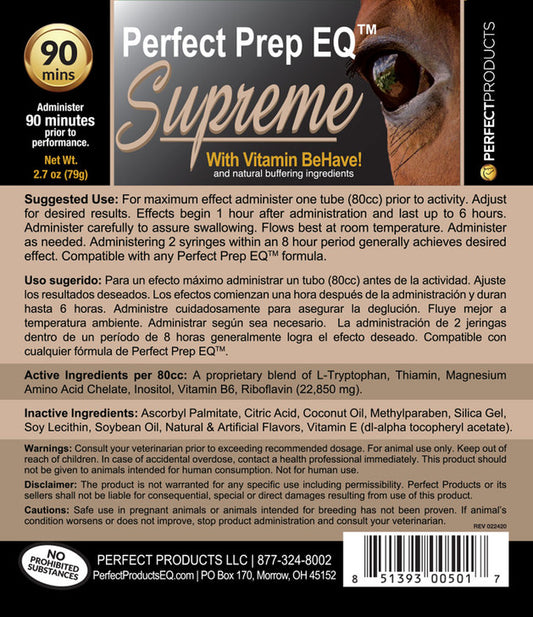 Perfect Prep EQ Supreme Calming Paste 60cc