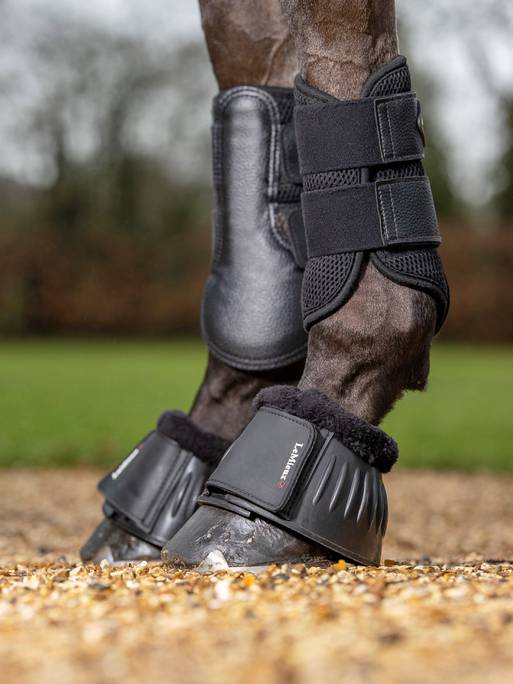 LeMieux® Rubber Bell Boot with Fleece