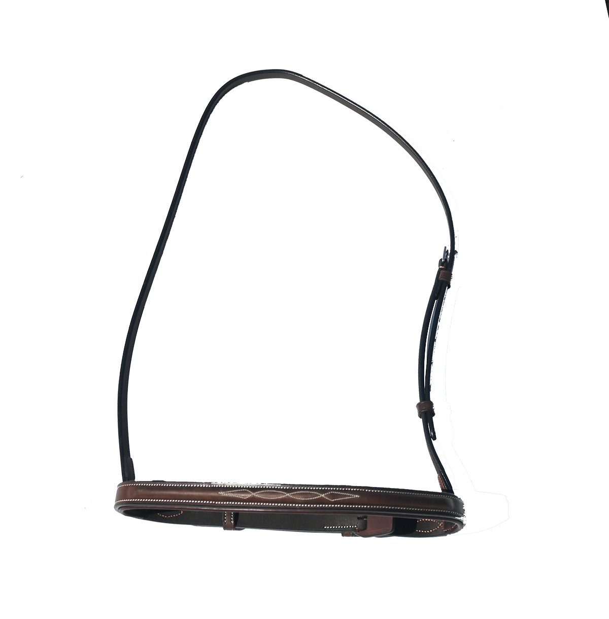 Arc de Triomphe Imperial Padded Chain Noseband Full