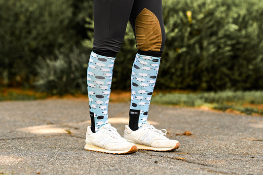 Dreamers & Schemers WHO'S A BLACK SHEEP Pair & A Spare Boot Socks