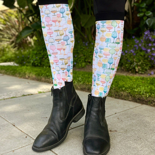 Dreamers & Schemers WINE NOT Pair & A Spare Boot Socks
