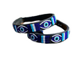 Load image into Gallery viewer, The Kenyan Collection Evil Eye Wide Width Belt
