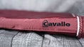 Load image into Gallery viewer, Cavallo Hanaya Saddle Pad Dark Raspberry Logo
