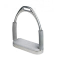 Load image into Gallery viewer, Centaur Stainless Steel Jointed Stirrups
