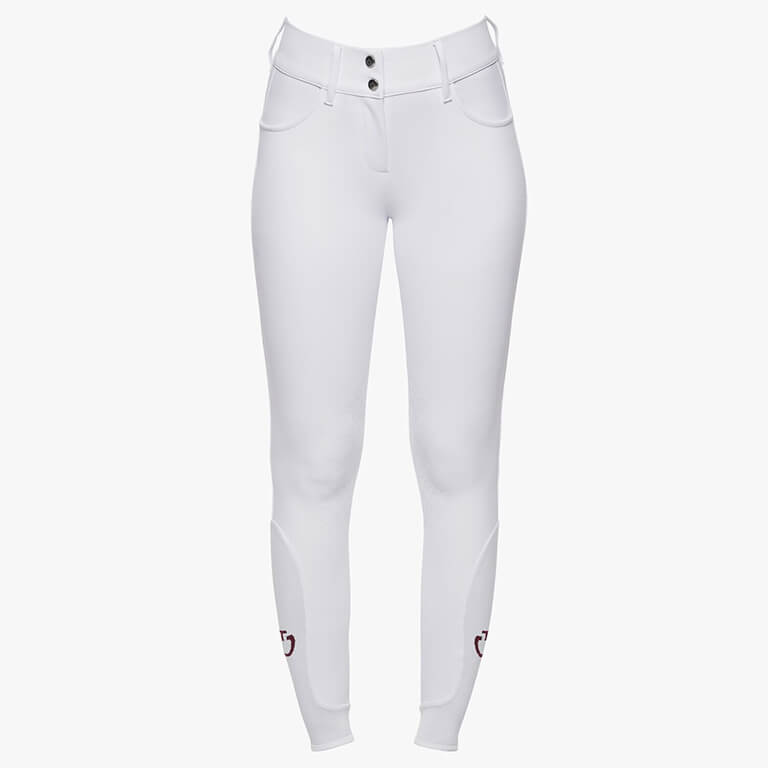 Cav Toscana Women High Rise Jump Breeches PAD090_JE010 White 2