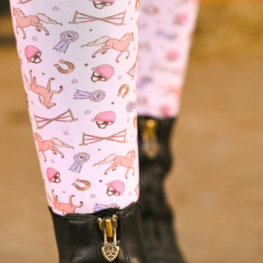 Dreamers & Schemers HORSE SHOW Youth Pair & A Spare Socks