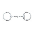 Load image into Gallery viewer, Centaur Stainless Steel Cheltenham Twisted Mouth Eggbutt Gag
