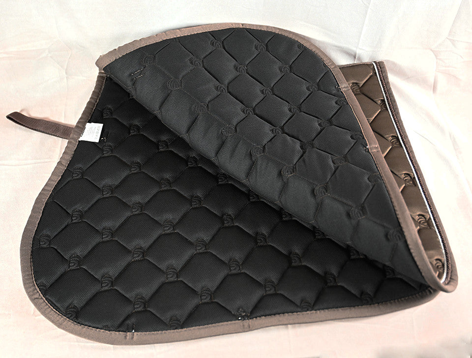 Cavallo Hanaya Saddle Pad Nougat Open