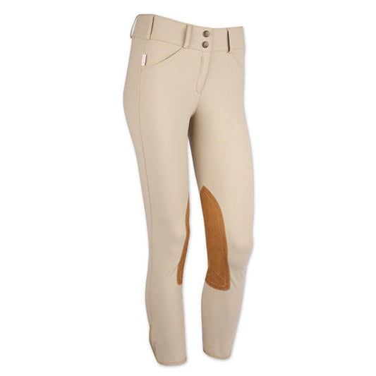 The Tailored Sportsman Ladies Mid Rise Front Zip Velcro Ankle Breeches