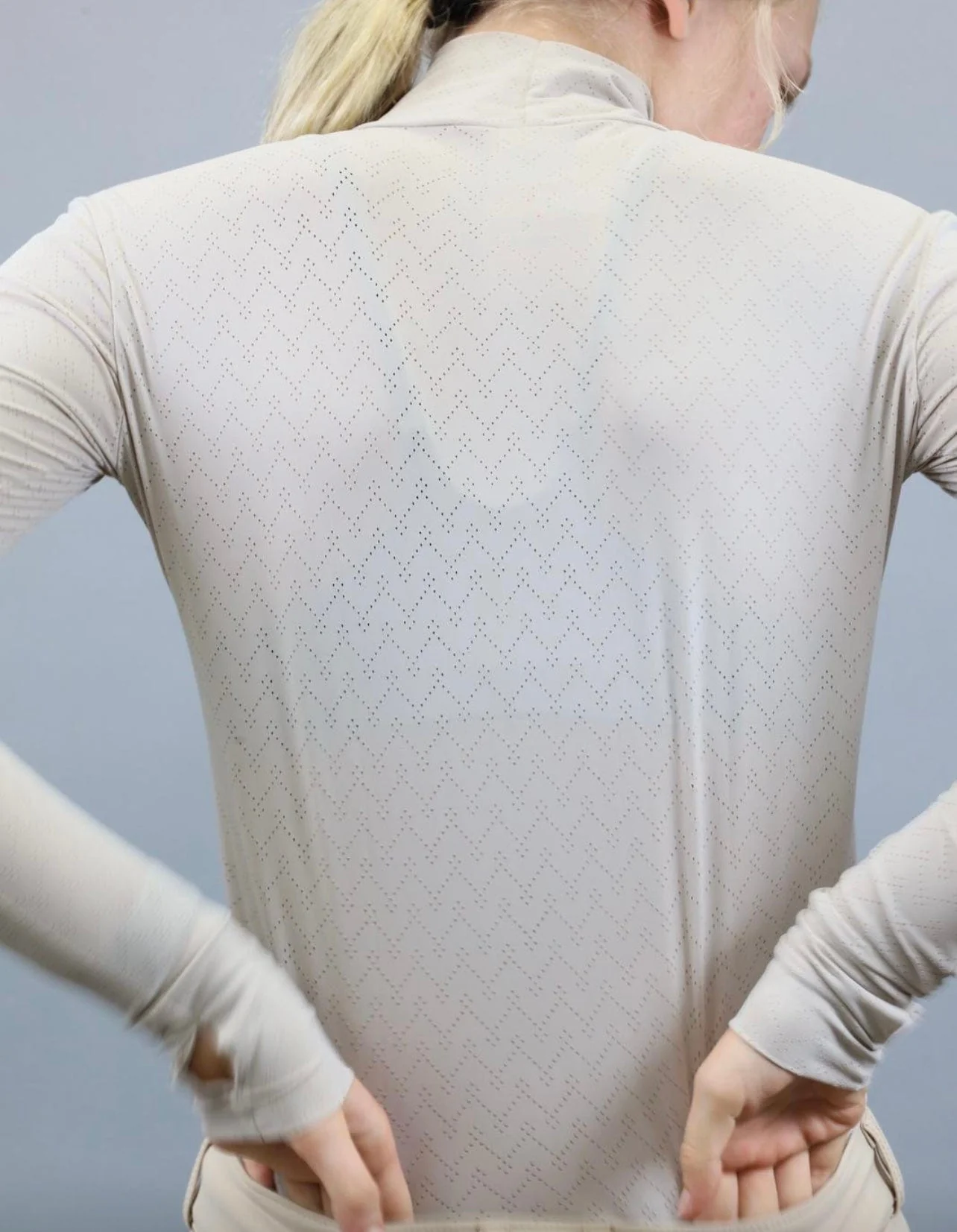 Kismet Alexa Air Vector Turtleneck Shirt UV with Thumbhole