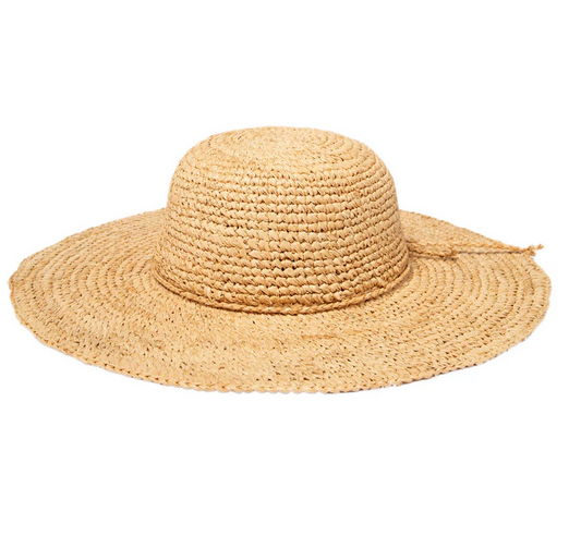 San Diego Hat Company Signature Women's Raffia Large Brim Hat