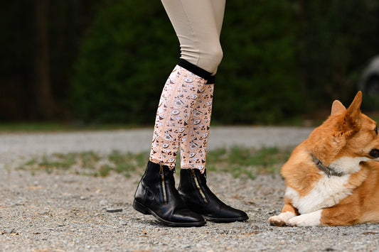 Dreamers & Schemers ESPRESSO YOURSELF Pair & A Spare Boot Socks