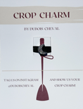 Load image into Gallery viewer, Silver Moon Crop Charm
