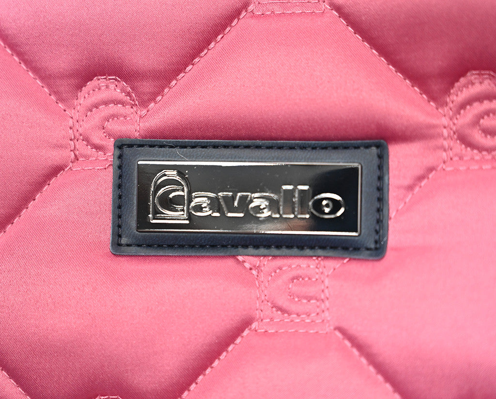 Cavallo Hanaya Saddle Pad Raspberry Plate