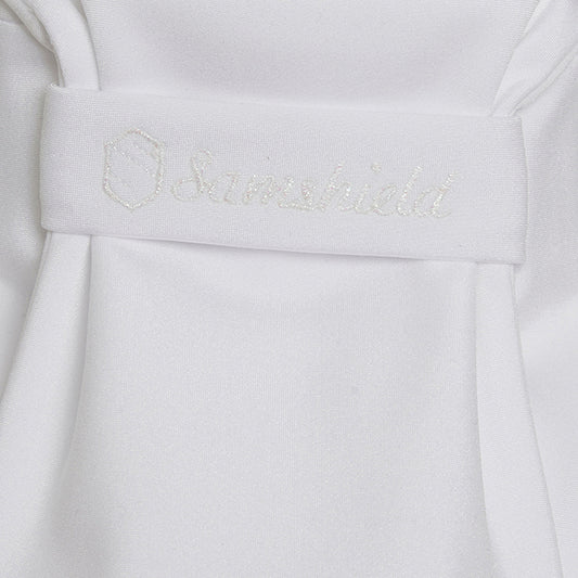 Plastron Script WHITE 2