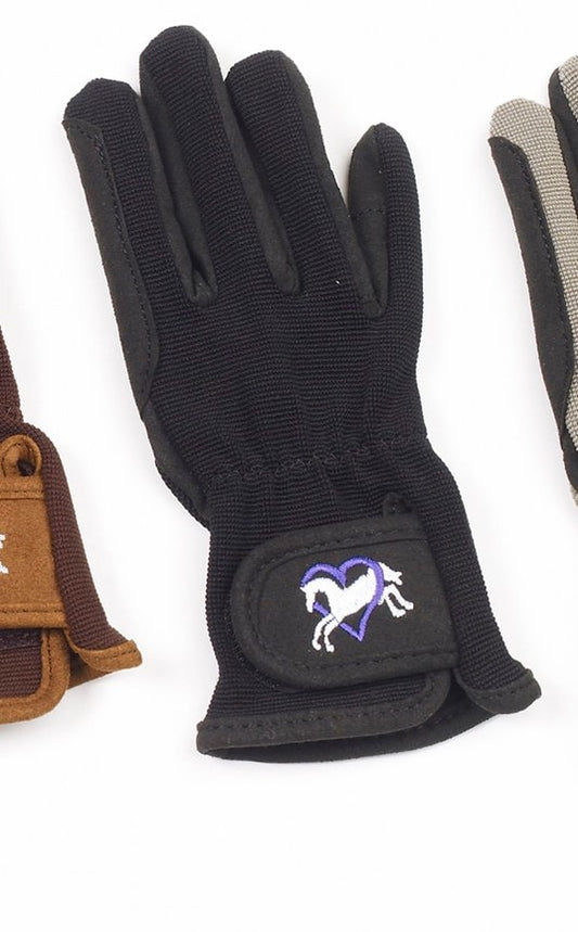 Ovation® Kids Hearts & Horses Gloves