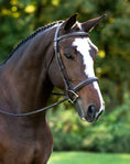 Load image into Gallery viewer, Black Oak Laurel Hunter Bridle
