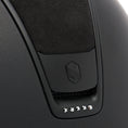 Load image into Gallery viewer, Samshield 2.0 Miss Shield Shadowmatt Helmet Alcantara Top with 5 Crystals
