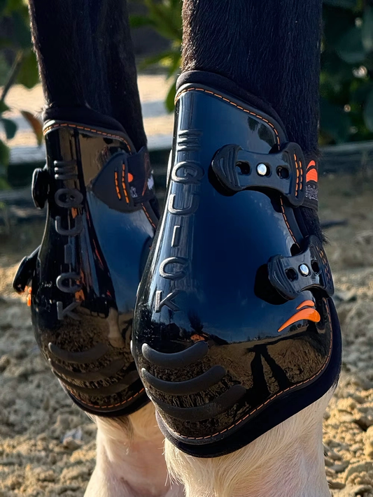 eQuick Triumph Double Shell Fetlock Boots