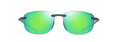 Load image into Gallery viewer, Maui Jim HO'OKIPA ULTRA Metal Matte Green-MAUIGreen® Lens Polarized Rimless Sunglasses
