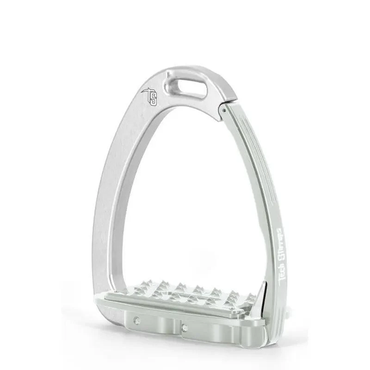 Tech Stirrups Venice Sloped EVO Silver with Silk Swarovski Crystals