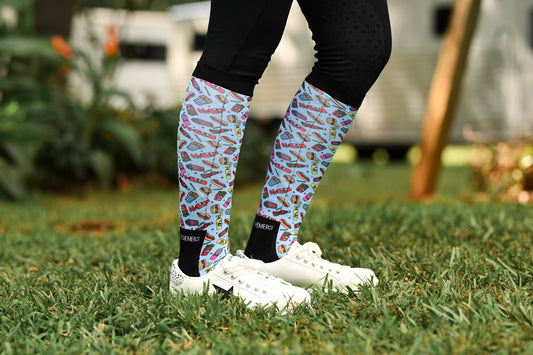 Dreamers & Schemers SNACK ATTACK Pair & A Spare Boot Socks