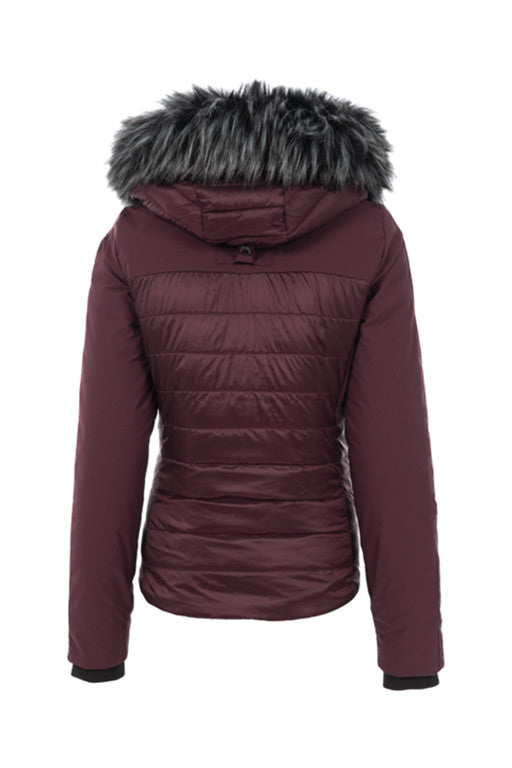 Cavallo Womens Ella Winter Jacket Red Wine 2