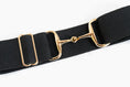 Load image into Gallery viewer, Snaffle Bit Buckle 2.0 BLACK Gold
