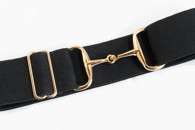 Snaffle Bit Buckle 2.0 BLACK Gold