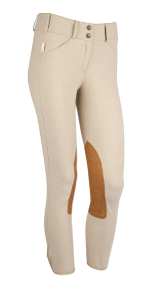 The Tailored Sportsman Ladies Low Rise Front Zip Velcro Ankle Trophy Hunter Breeches